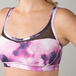 Lululemon Sweaty Endeavor Bra - Blooming Pixie Multi, Size 6